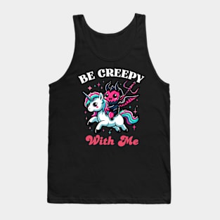 Creep With Me - Goth Valentines Tank Top